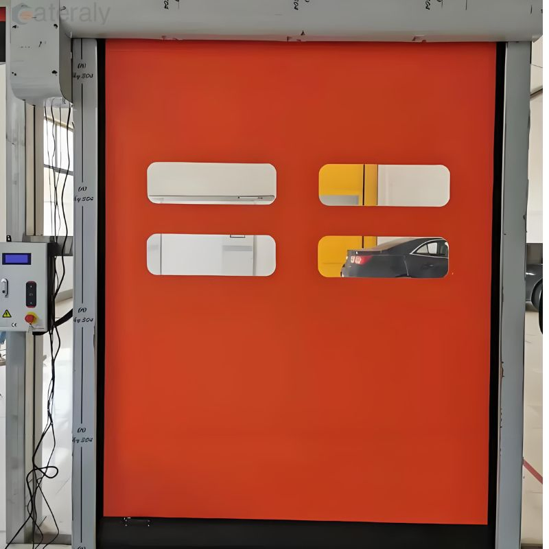 Factory Wholesale High-Speed PVC Flexible Industrial Door for Maximum Efficiency Automatic Door PVC Roller Door Gate
