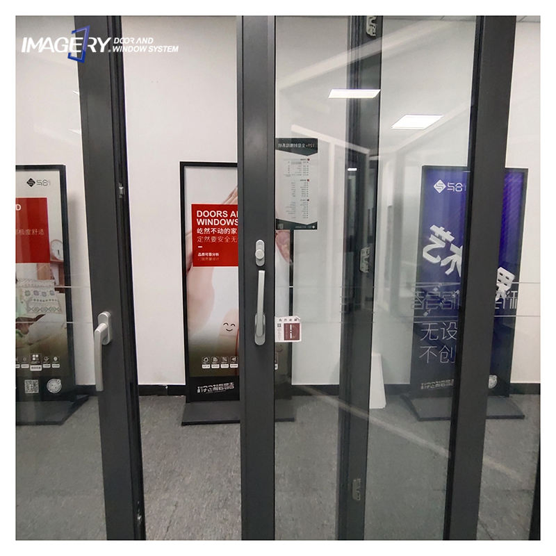 129+ Full Sealed Glass Aluminium Sliding Door with Stainless Steel Mesh