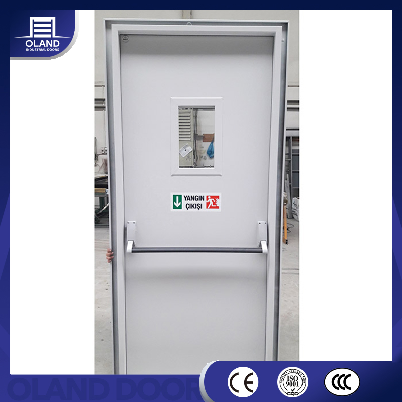 1-3 Hour Safety Fire Rated Steel Swing Metal Door for Exit/Entrance