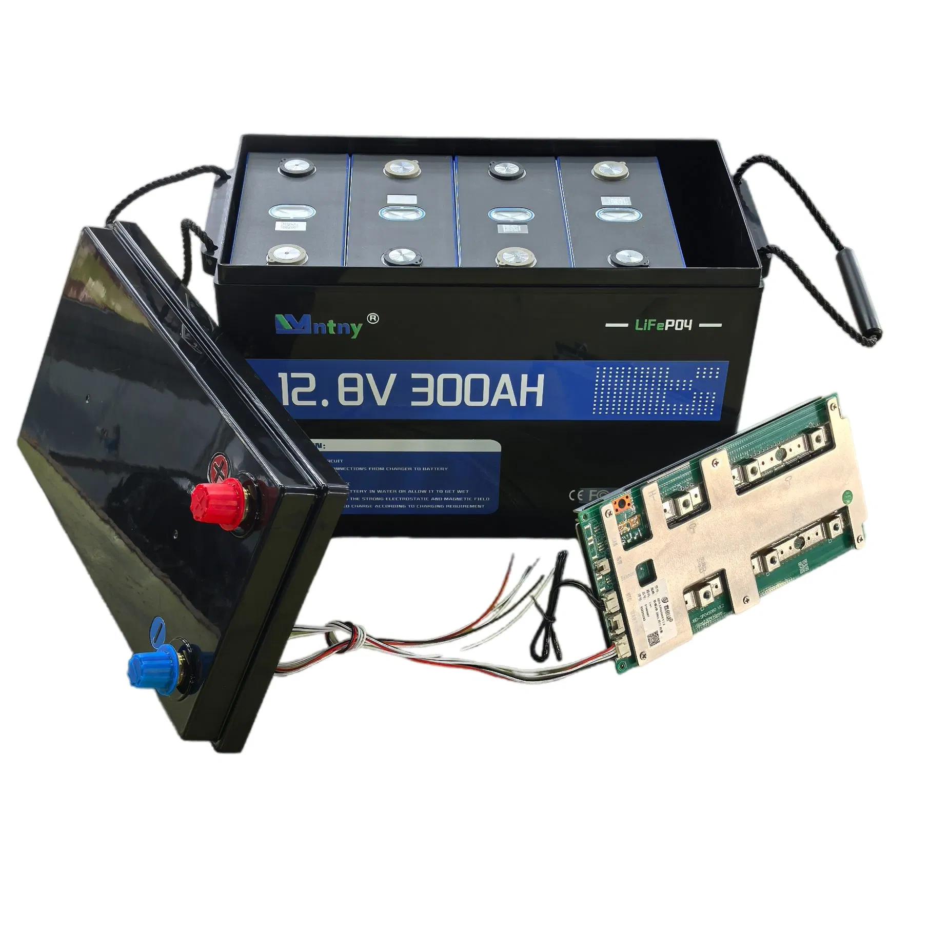 12V/12.8V 100ah/200ah/300ah/Customized 2400wh LiFePO4 Lithium Ion Prismatic Battery Pack 3.2V Cells