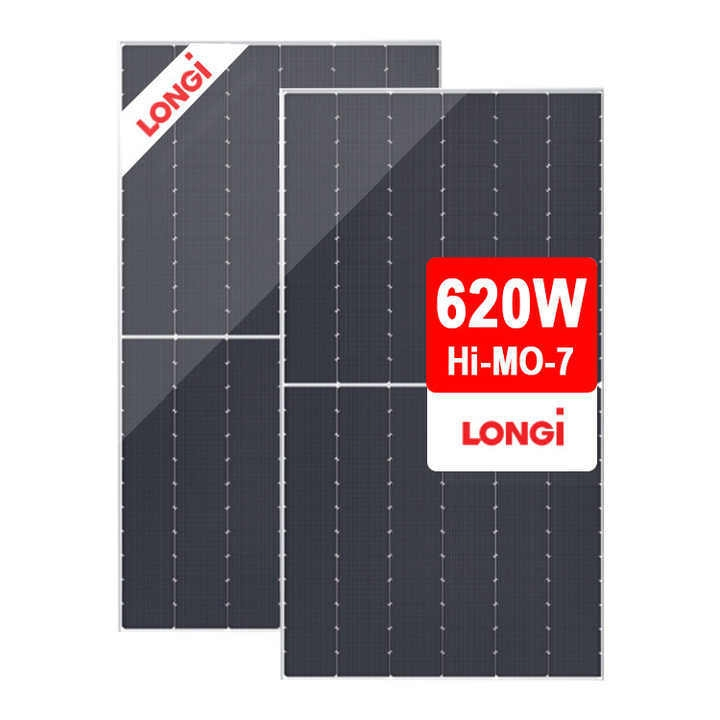 Longi 585W 620W 700W Half Cell Wholesale Poly PV Fold Flexible Black Monocrystalline Polycrystalline Photovoltaic Module Mono Solar Energy Sun Power Panel