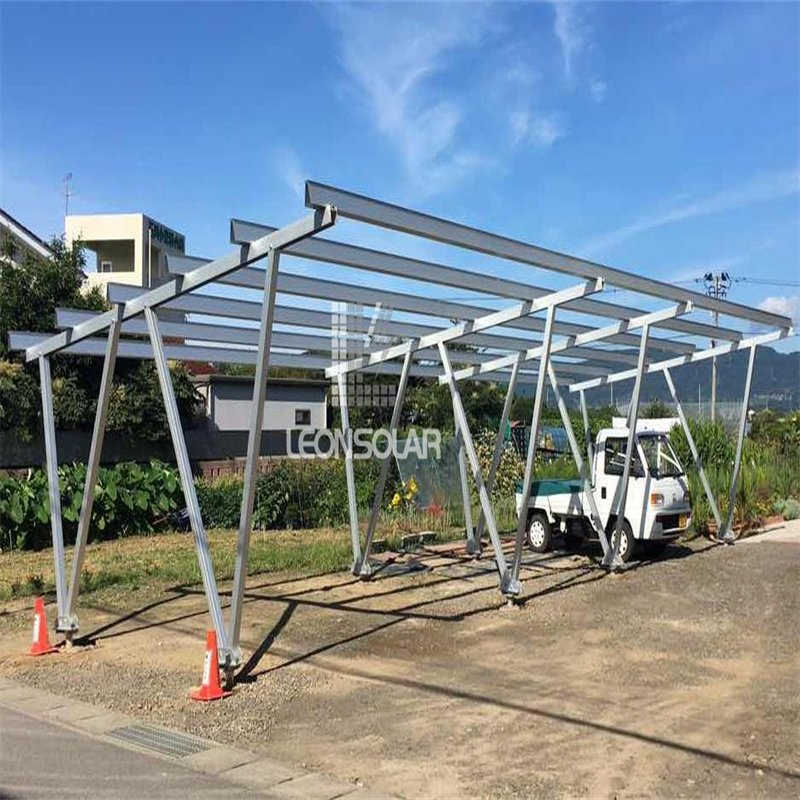 Durable Aluminum Solar Panel Carport Mounting System for Weatherproof Protection