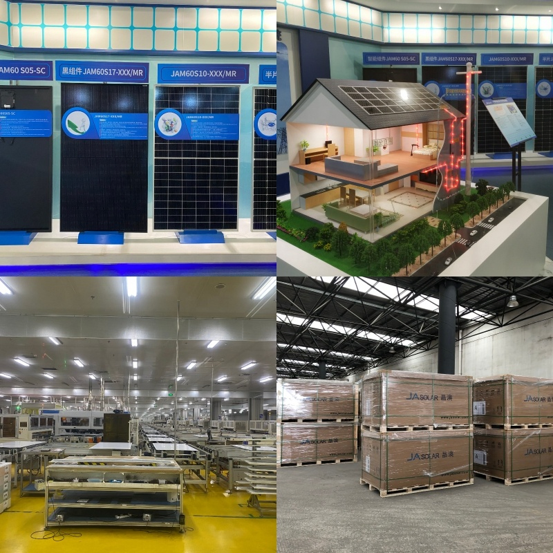 Ja Wholesale Price Photovoltaic Bifacial Topcon 610W 620W 630W 640W 650W Monofacial High Efficiency Solar Module