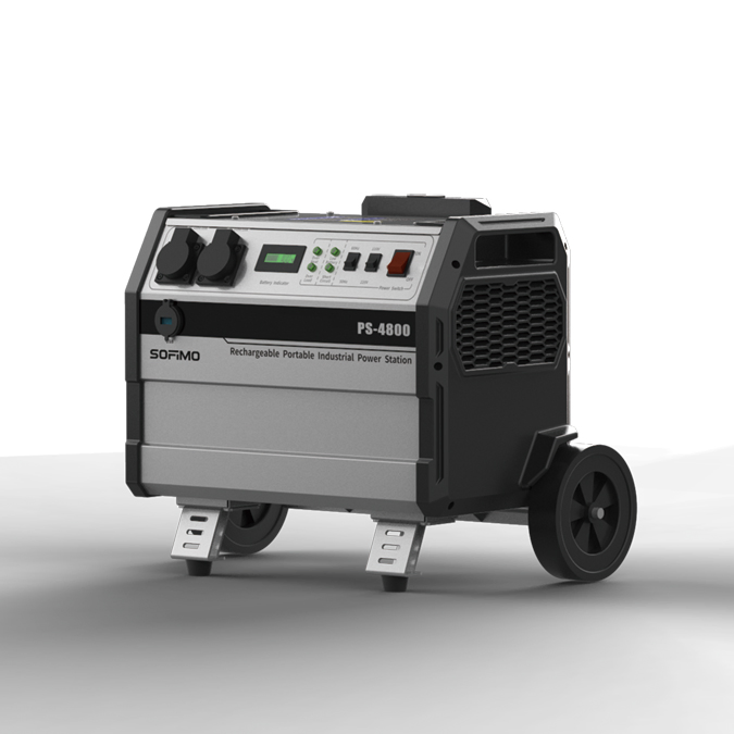 Light Weight Portable Industrial Power Station for Manucipal Road Repair