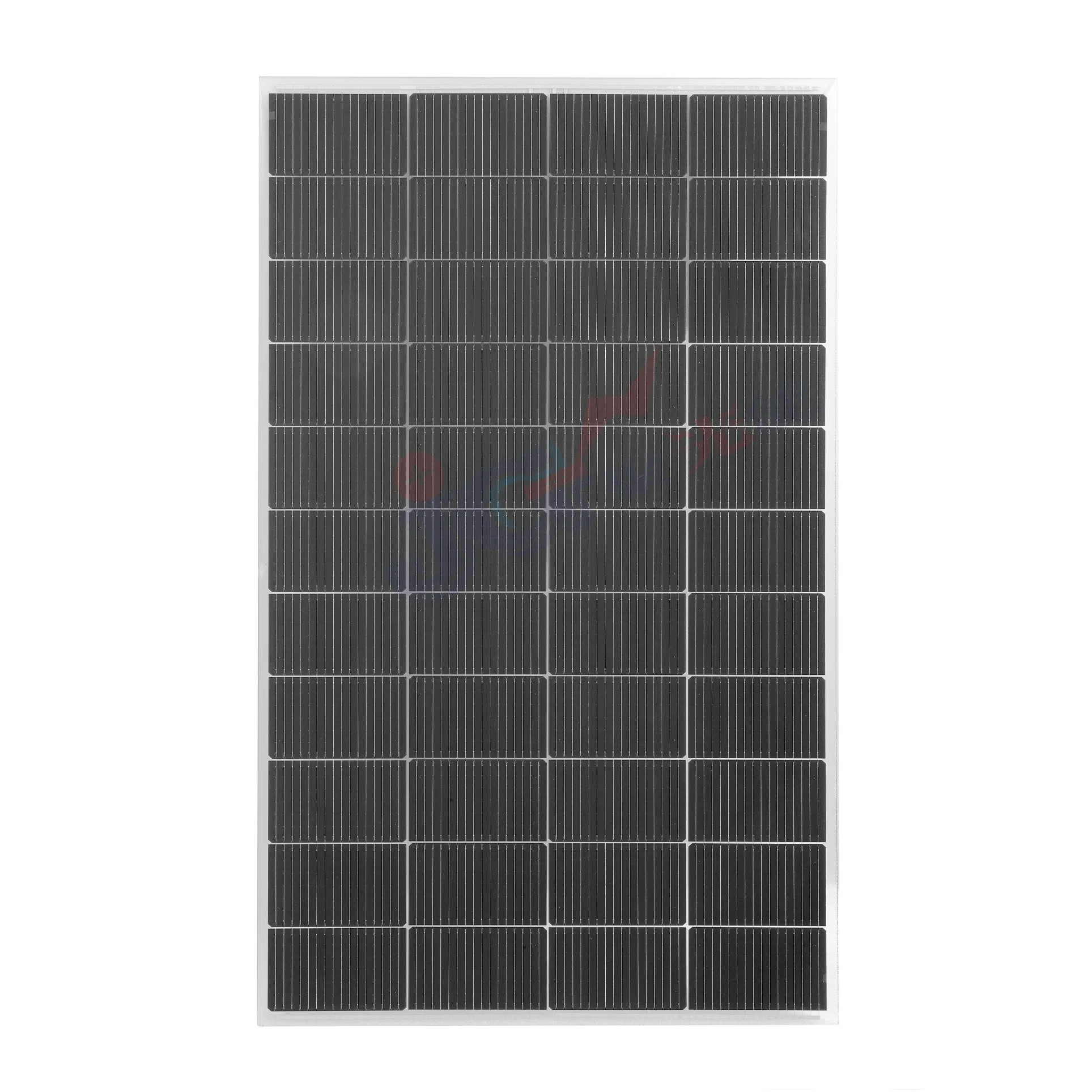 Waterproof 200W Bifacial Solar Panel Home Monocrystalline Solar Module