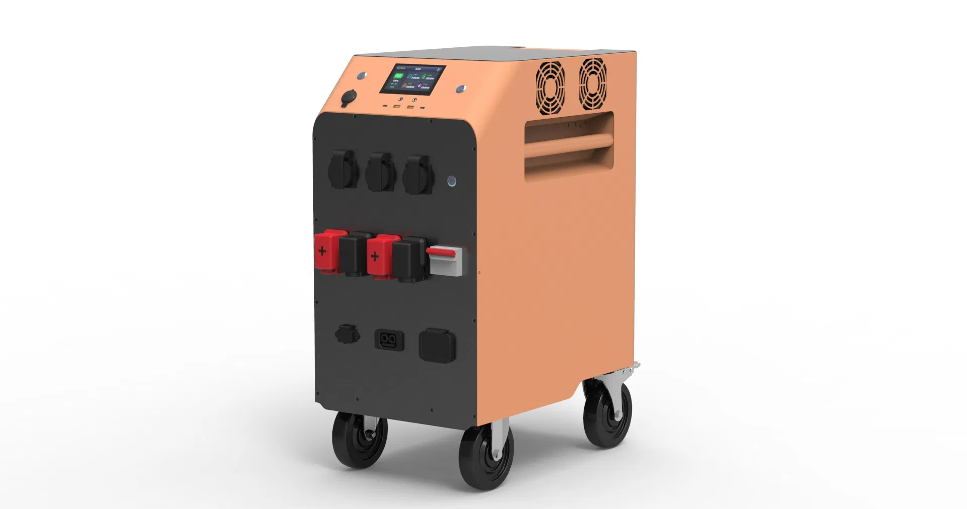 Portable Solar Panel Power Station 3kw 5kw AC Inverter Energy Storage Machine