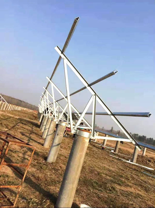 Commercial 1 MW Ground Mounting Photovoltaic Solar Power Plant Kit