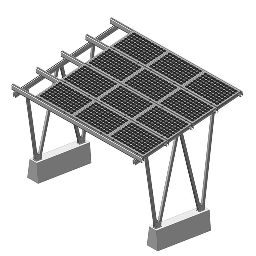 Luwei Innovative Rackings for Customized Carport Solar Mounting