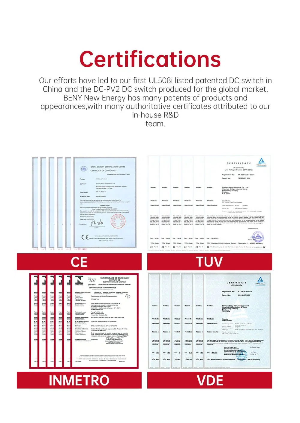 Global Certificates