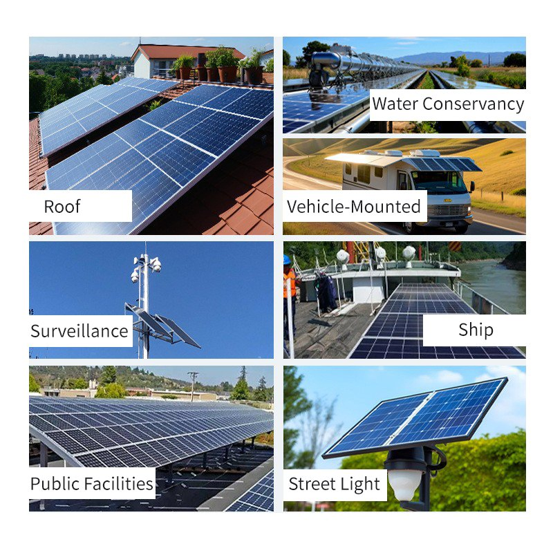 Flexible &amp; Monocrystalline Solar Panel Jinko Longi Ja Brand 550W 700W 1000W Solar Panel with Stand Home Solar Panel System Solar Panel Price