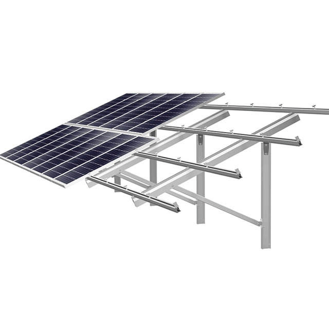 C-Steel Ground Mount Solar Racking System Ground PV Module Support Mounting Structure