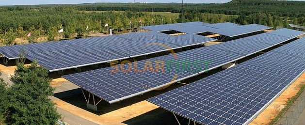 High Quality Carports Ballasted Ground Mounting for Solar Panel