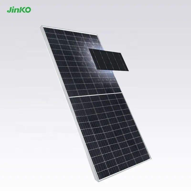 Jinko 535W 555W 575W Half Cell Wholesale Poly PV Fold Flexible Black Monocrystalline Polycrystalline Photovoltaic Module Mono Solar Energy Sun Power Panel