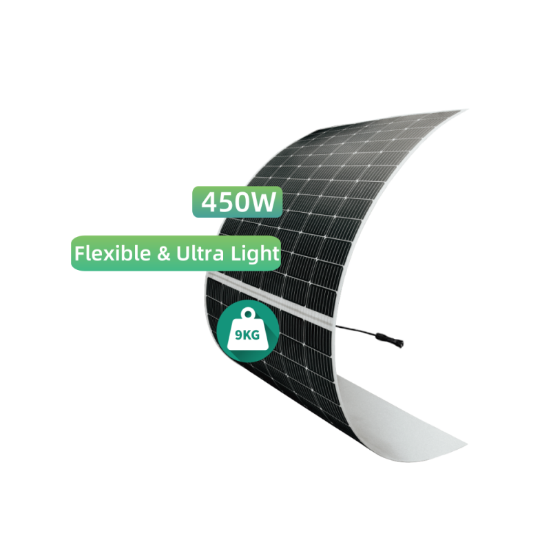 Monocrystalline Ultra Light 45ow 9kg PV Modules Flexible Solar Panel