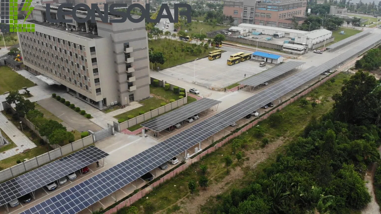 Durable Aluminum Solar Panel Carport Mounting System for Weatherproof Protection