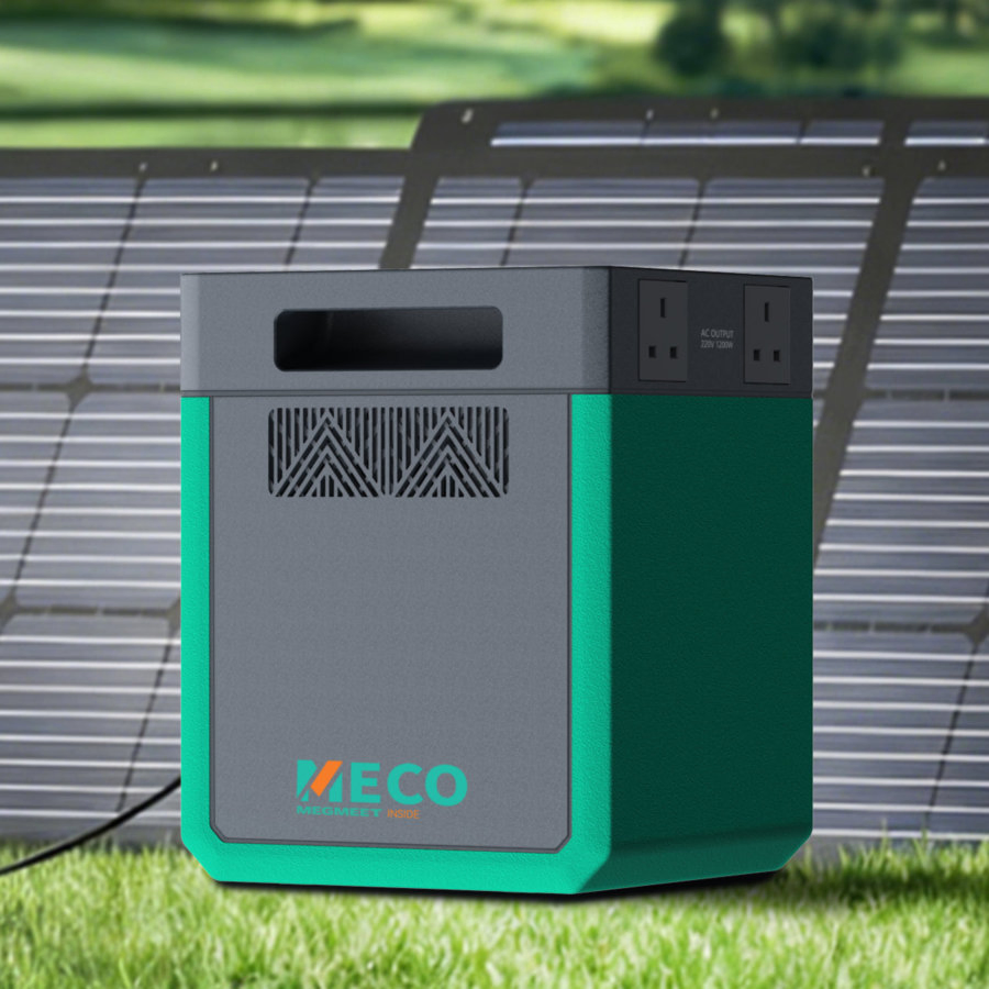 2kwh LiFePO4 Portable Solar Generator Power Station for Home Backup Emergency