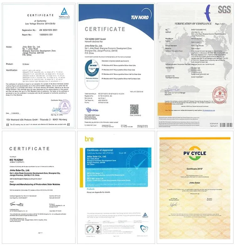 Certification Documents