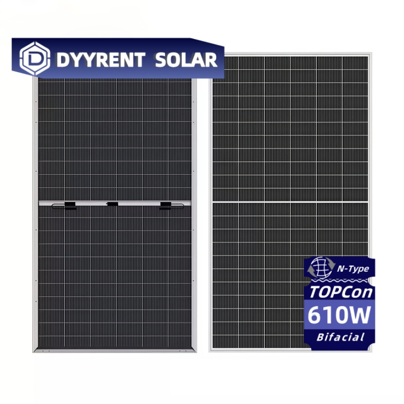 Versatile Bifacial Solar Modules with 635W Power Capacity for Homes