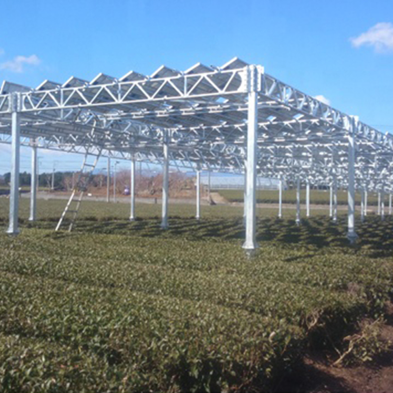 Solar Ground Moungting Farm Agriculture Galvanized Steel Aluminum Alloy Mount Structure Agricultural Mounting Bracket Kit