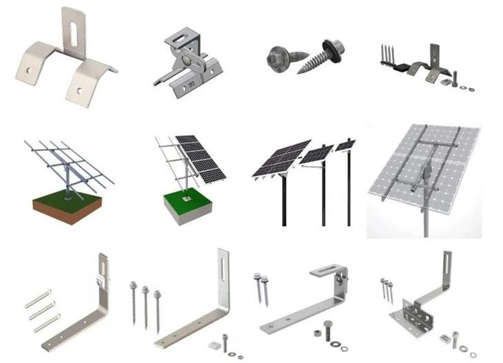 Racking Mounting Ground Power Solar Bracket Kit Solar Ground Mounting System Solar Panel Ground Mount