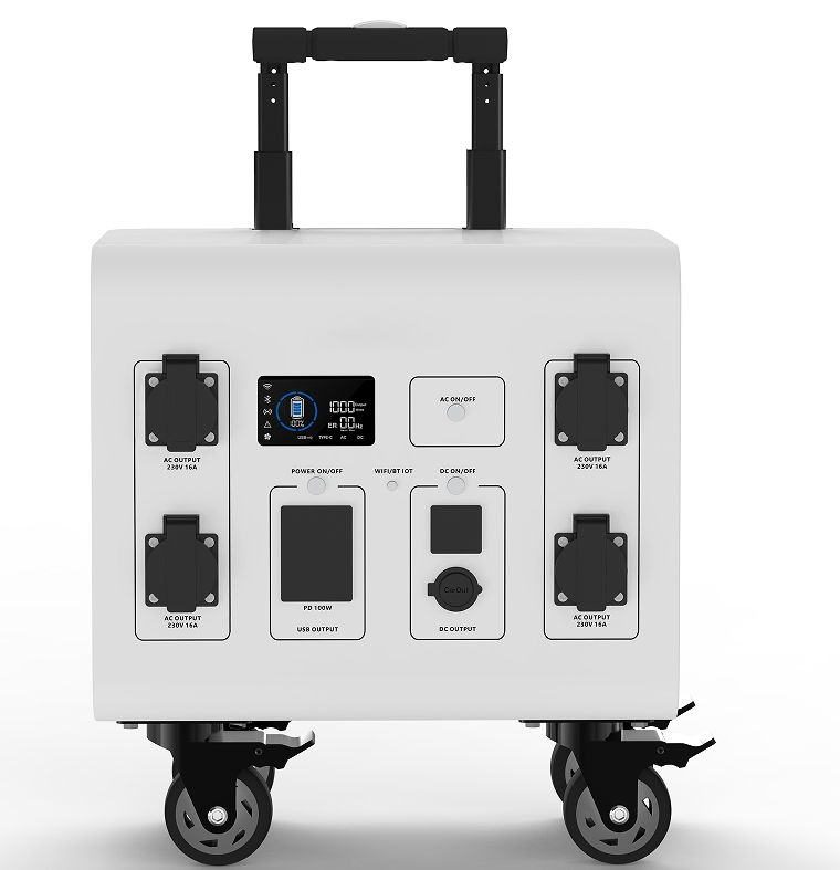 High-Capacity 3000W Portable Power Station with 6000W Peak
