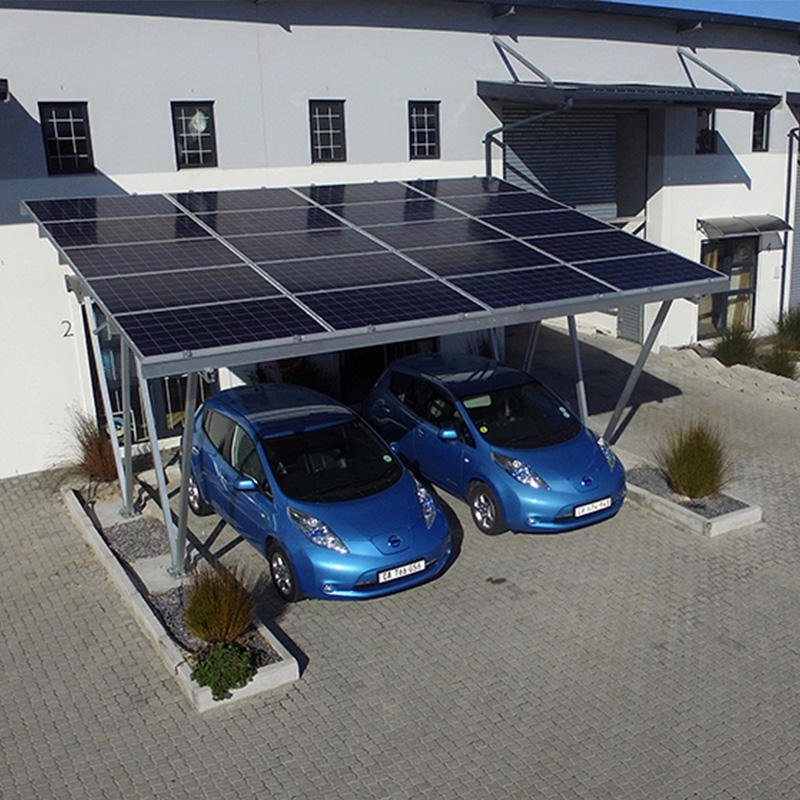 Solar Carports Cheap Steel Aluminum Frame Solar Mounting Carports Constructions