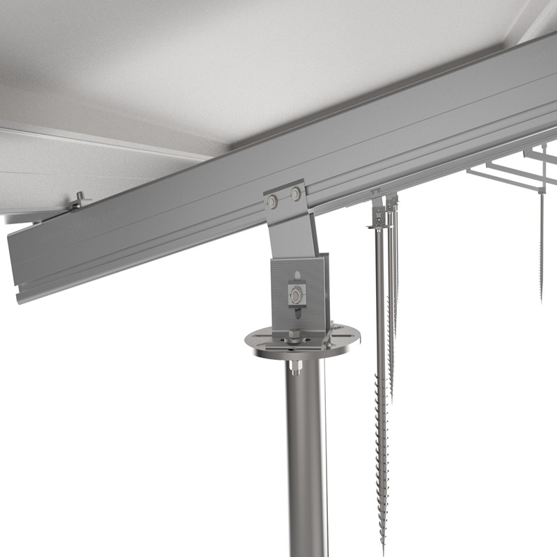 Durable Anodized Solar Panel Ground Mount for Any Climate