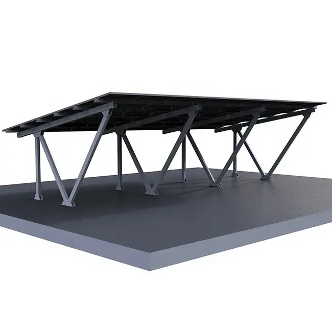 Solar Carports Cheap Steel Aluminum Frame Solar Mounting Carports Constructions