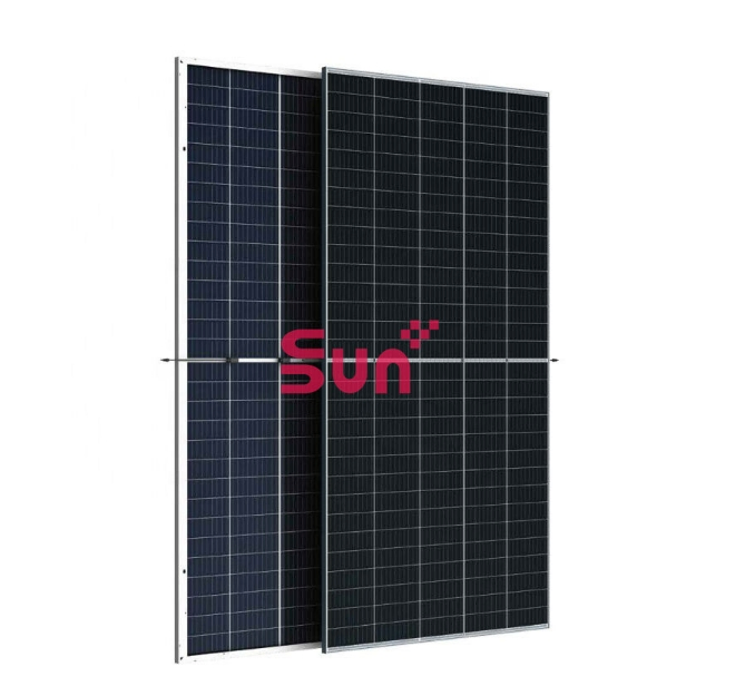 Sunplus 610W 620W Premium Bifacial Mono Solar Cell Modules for Factory Rooftops with TUV