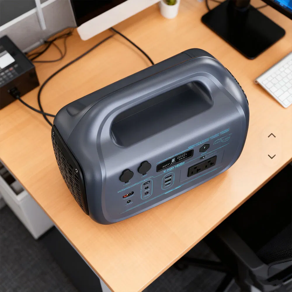 Factory-Customized 1000W Outdoor Camping Home with 1075wh LiFePO4 Battery, AC/DC, USB, and Automotive Pure Sine Wave Charging Portable Power Station