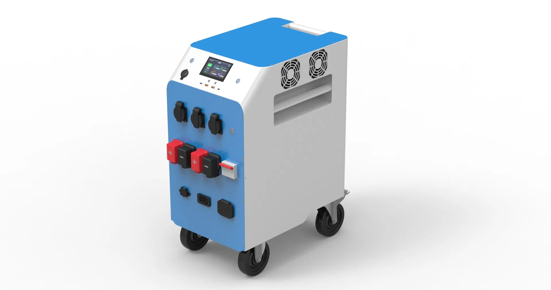 Portable Solar Panel Power Station 3kw 5kw AC Inverter Energy Storage Machine