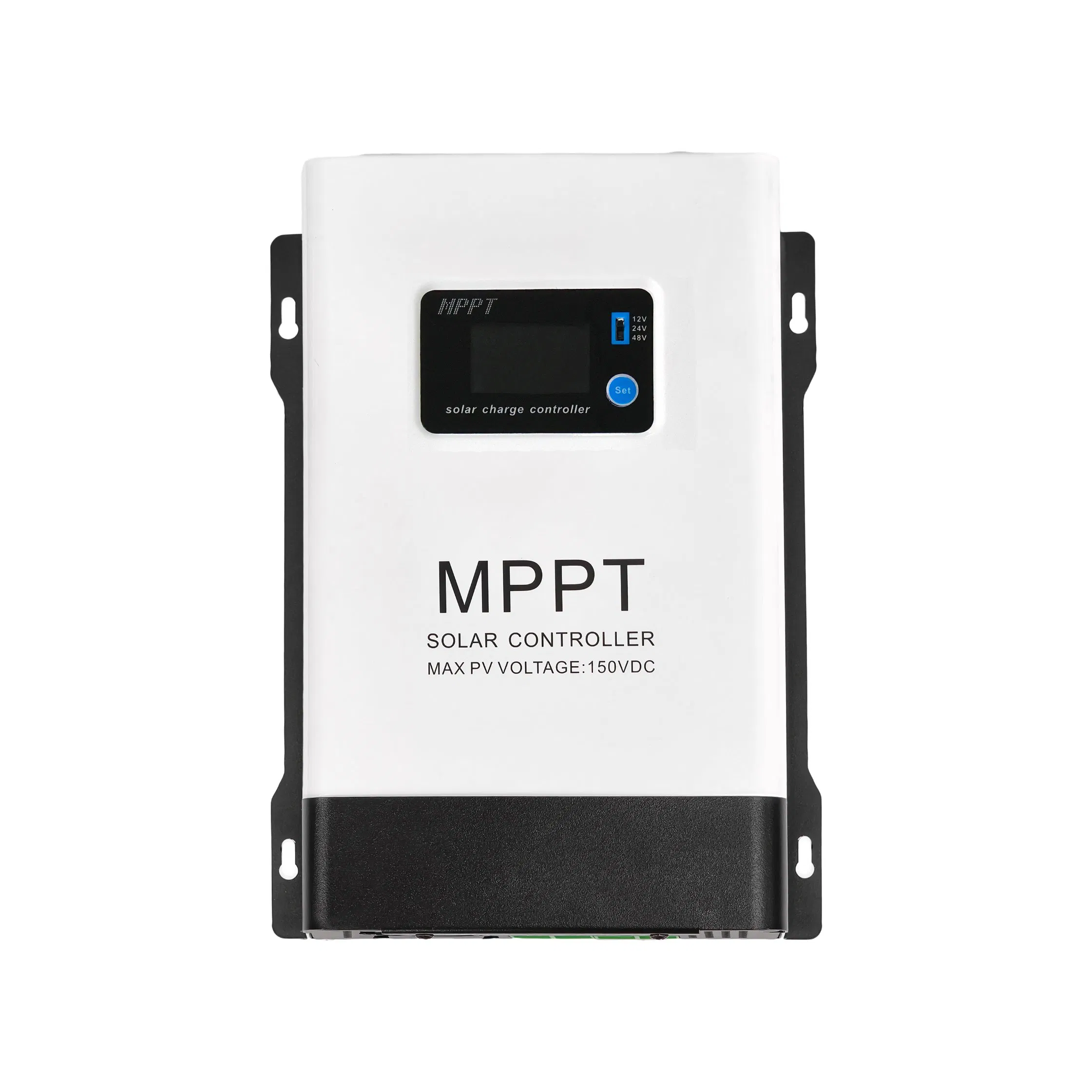 120A MPPT Solar Charge Controller 12/24/48V LCD Display Battery for Lead-Acid/Lithium