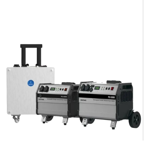 Light Weight Portable Industrial Power Station for Manucipal Road Repair