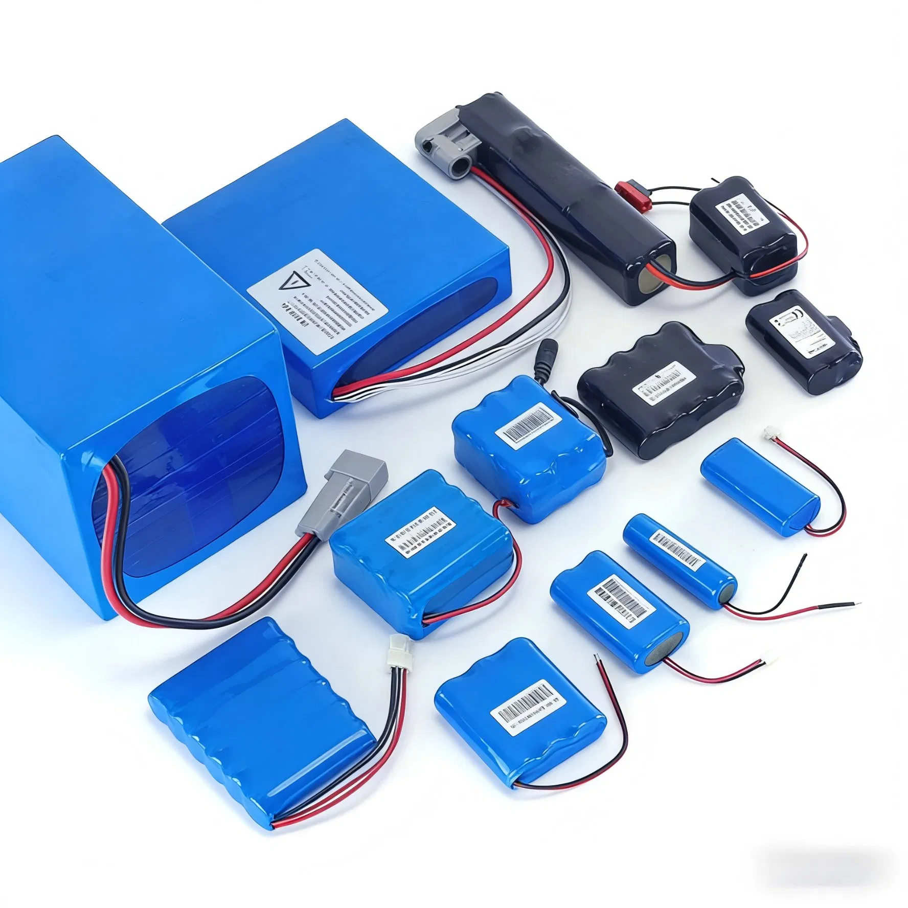 OEM Customized 18650 21700 26650 32700 Rechargeable Li Ion Battery Pack 3.7V 7.4V 11.1V 12V 14.8V 24V 48V Lithium Batteries Pack