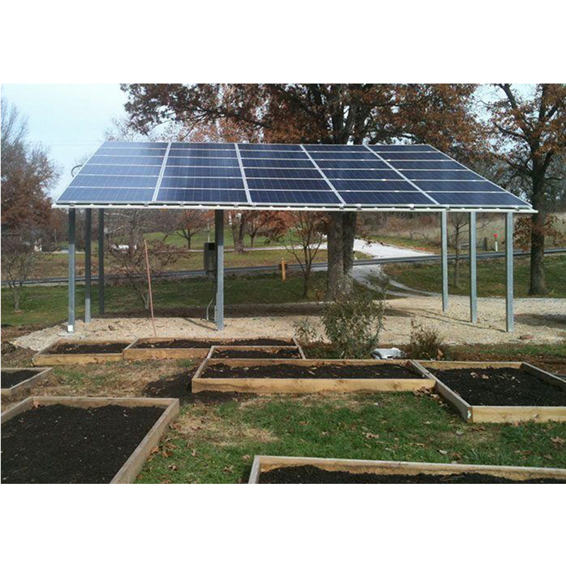 Solar Panel Carport Steel Structure Carport Mounting