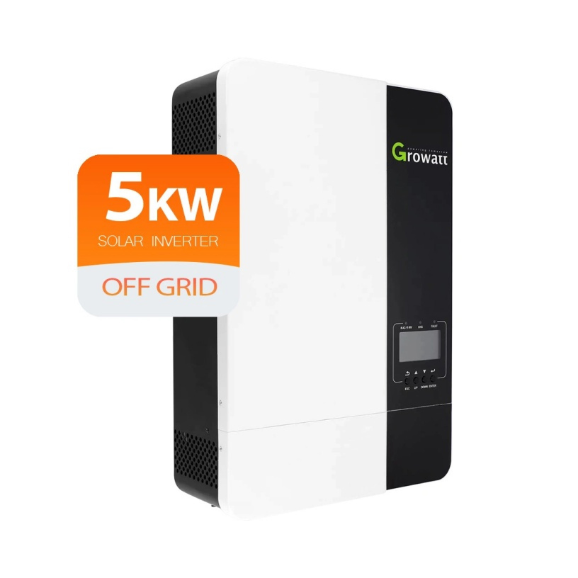 Growatt Solar Inverter SPF3500es 5000es MPPT on off Grid Solar Inverter 3000W 13.5kw 5kw 6kw Wholesale Price Hybrid Solar Inverter for Home