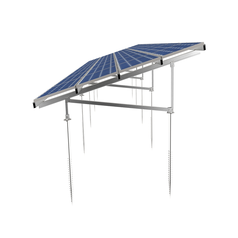 Solar Panel Aluminum Ground Solar Mounting Structure Good Quality Solar Ground Mounting System