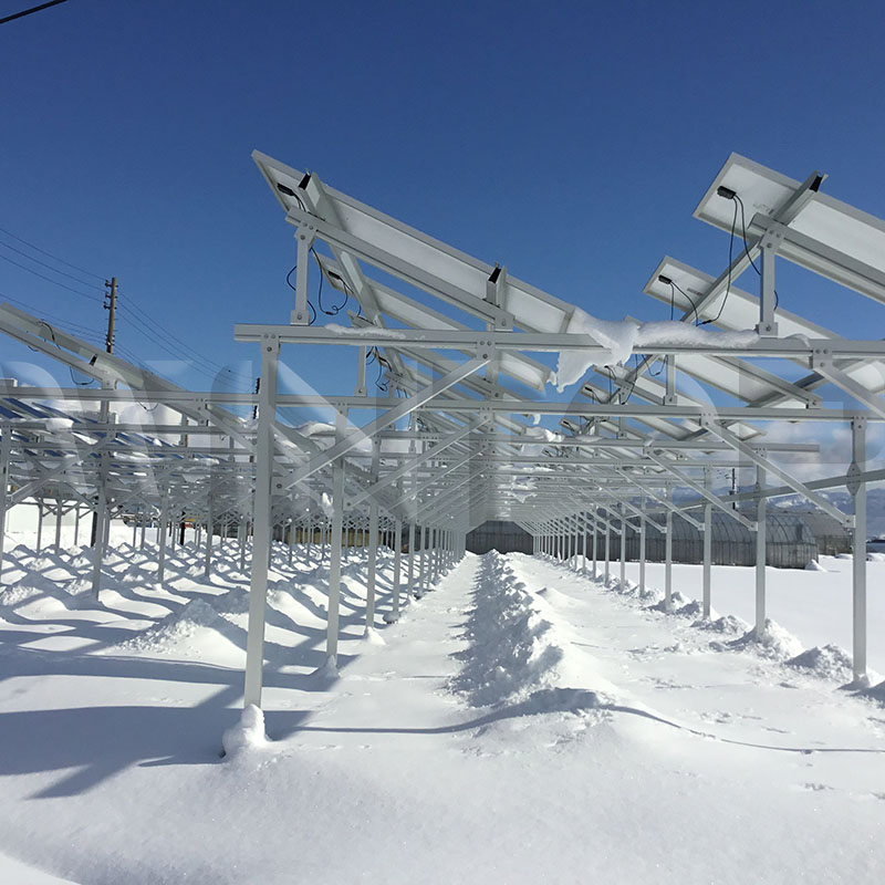 Solar Ground Mount Installation System for Agriculture