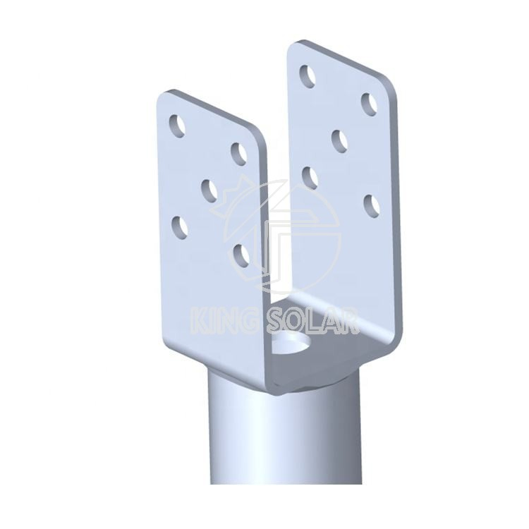 Efficient Ground Screw Pile Solar Mounting Solution