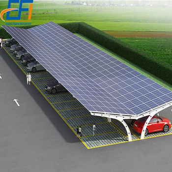 Solar Carport Racking Structure Solar Panel Carport Kit Mounting for Parking