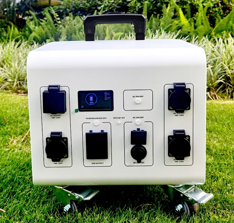 High-Capacity 3000W Portable Power Station with 6000W Peak