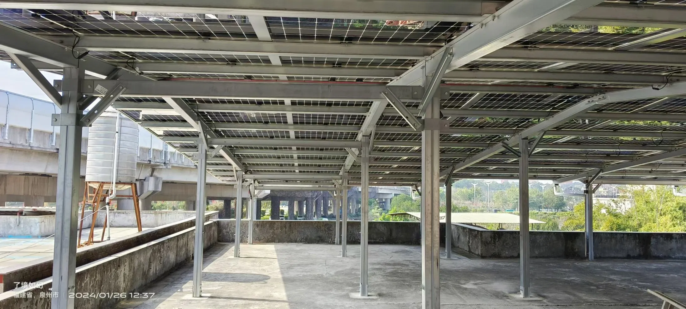 Ground Mounting for Solar Energy Panels Commercial Steel Frame Support Building material