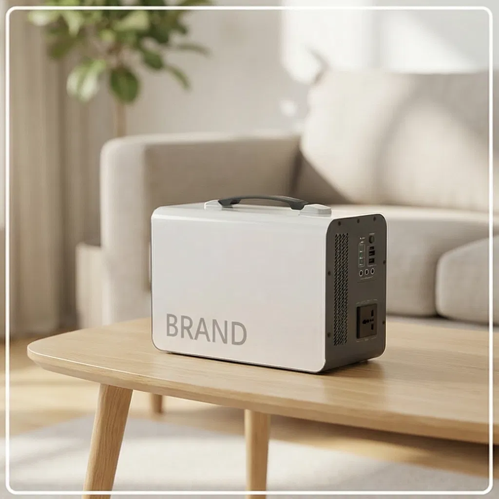 Portable Power Station 300W LiFePO4 Battery for Home Emergency Outdoor Camping