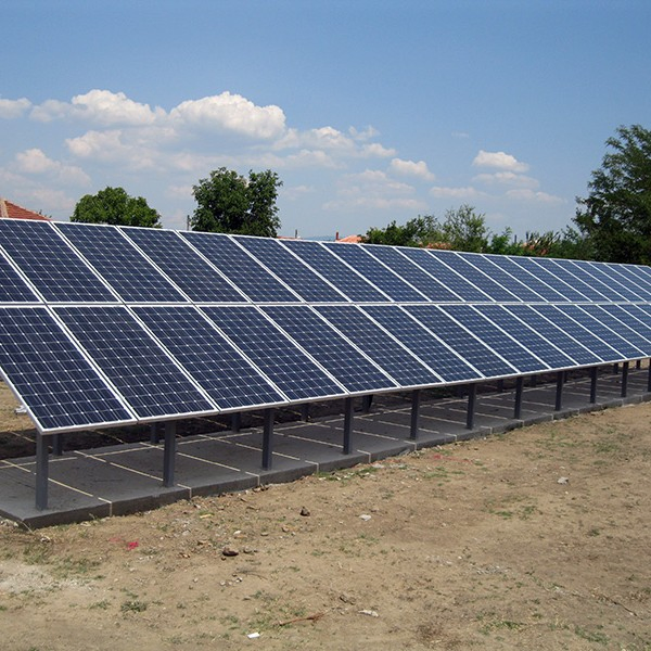 PV Panel Supporting Brackets Ground Solar Module Mounting