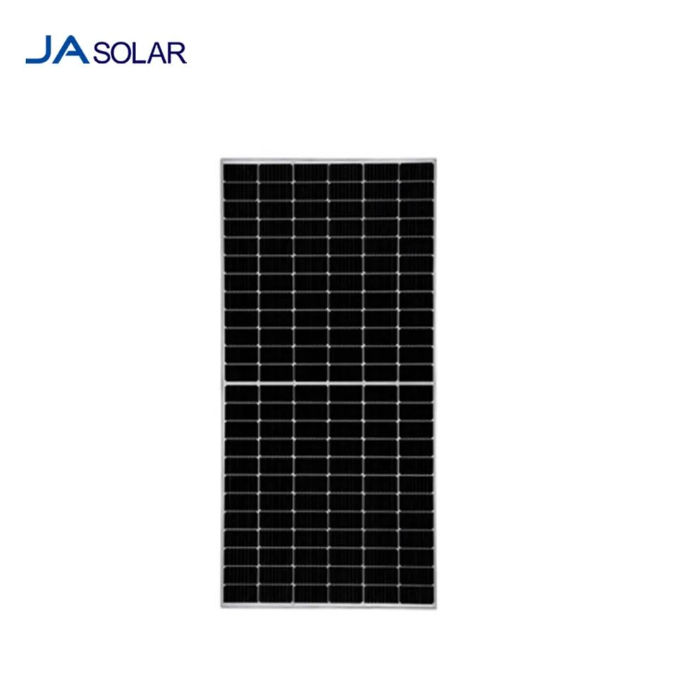 Ja 580W 600W 620W Half Cell Wholesale Poly PV Fold Flexible Black Monocrystalline Polycrystalline Photovoltaic Module Mono Solar Energy Sun Power Panel