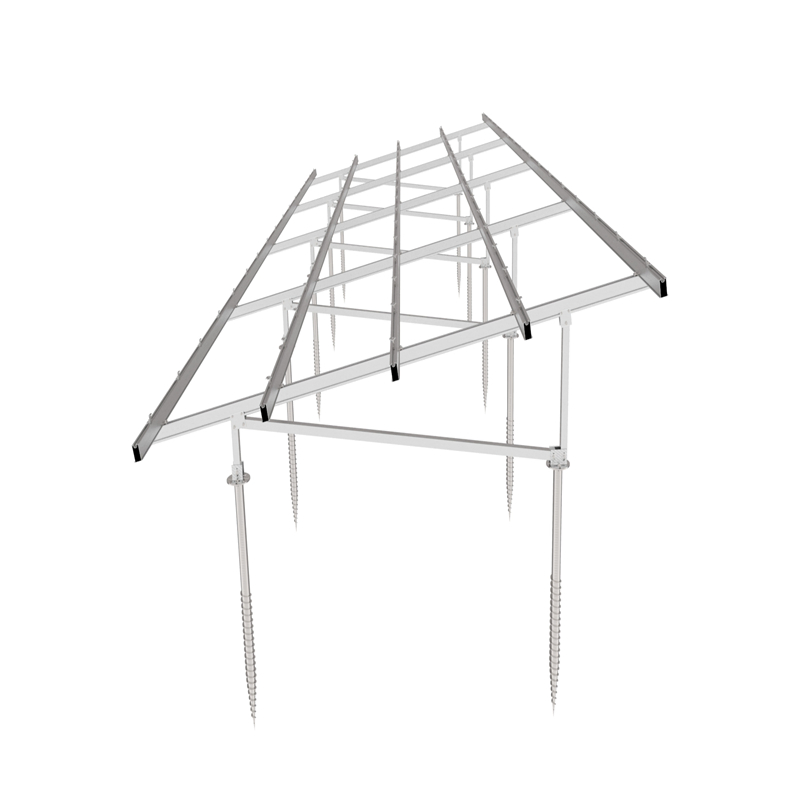 Solar Panel Aluminum Ground Solar Mounting Structure Good Quality Solar Ground Mounting System