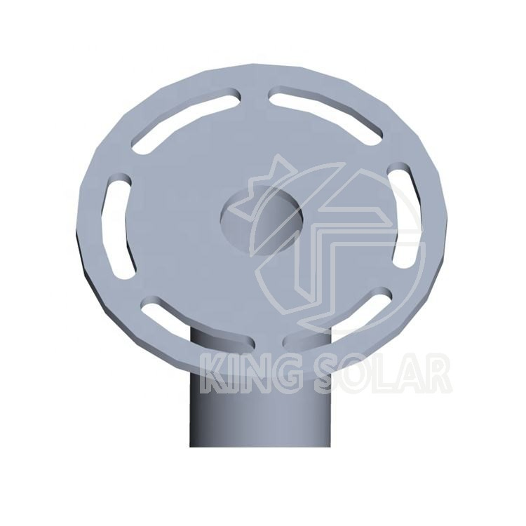 Efficient Ground Screw Pile Solar Mounting Solution