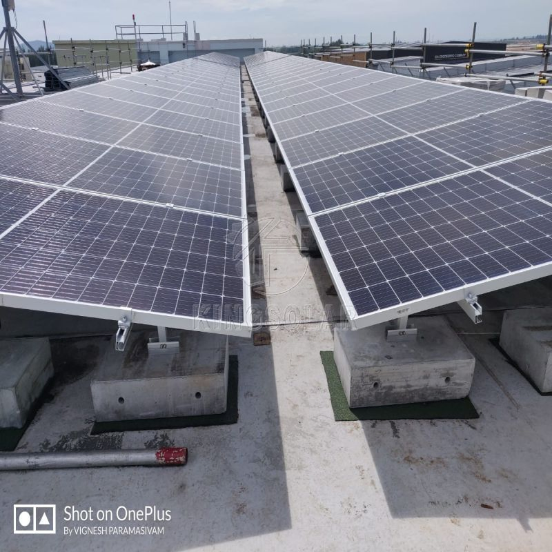Solar Mount Cement Infrastructure Aluminum Ground Photovoltaic Solar Module System