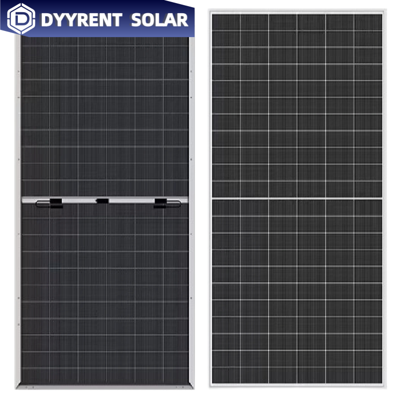 Versatile Bifacial Solar Modules with 635W Power Capacity for Homes