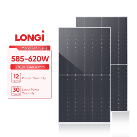 Longi 585W 620W 700W Half Cell Wholesale Poly PV Fold Flexible Black Monocrystalline Polycrystalline Photovoltaic Module Mono Solar Energy Sun Power Panel